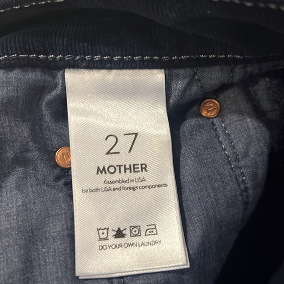 MOTHER The Weekender Fray Hopscotch Sz 27 - Picture 10 of 12